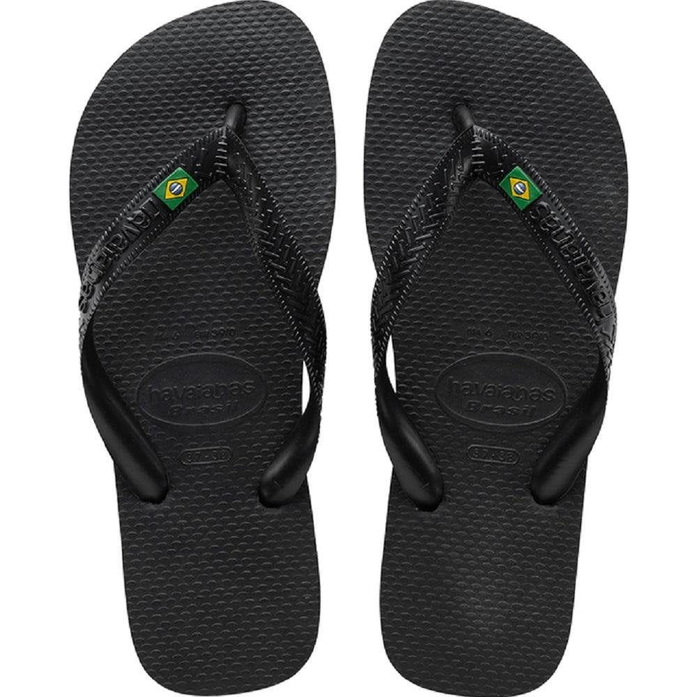 Chinelo Havaianas Masculino Brasil Preto