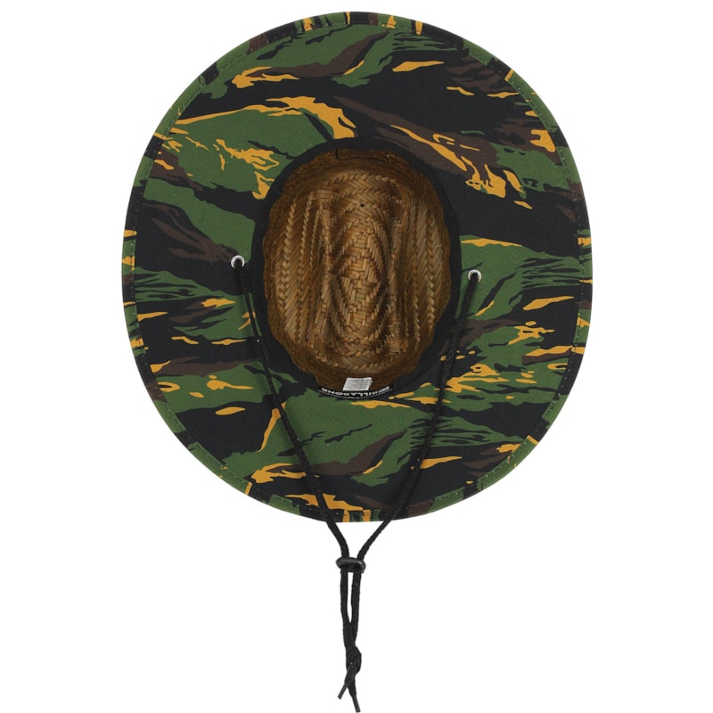 Chapéu de Palha Billabong Tides Brown Print Camo