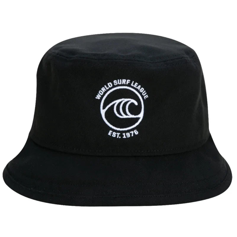 Chapéu Bucket New Era Oficial WSL Surfe Preto