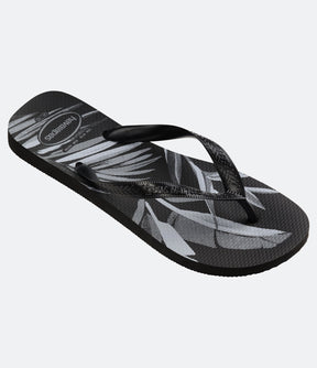 Chinelo Havaianas Floral Preto e Bege