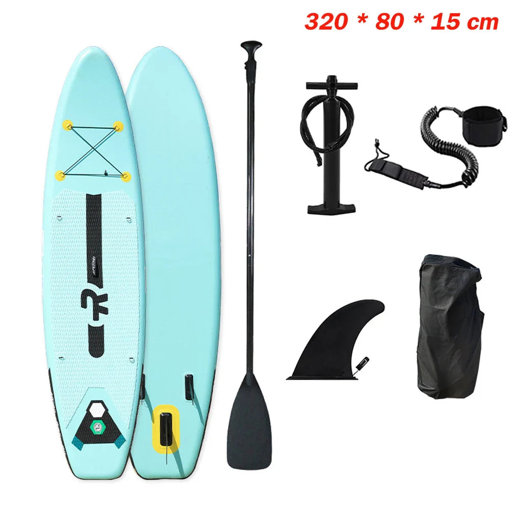 Prancha Inflável de Stand Up Paddle com Acessórios - Ideal para Jovens e Adultos