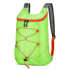 Mochila Dobrável Portátil 10L - Resistente à Água para Montanhismo, Ciclismo, Viagem e Acampamento