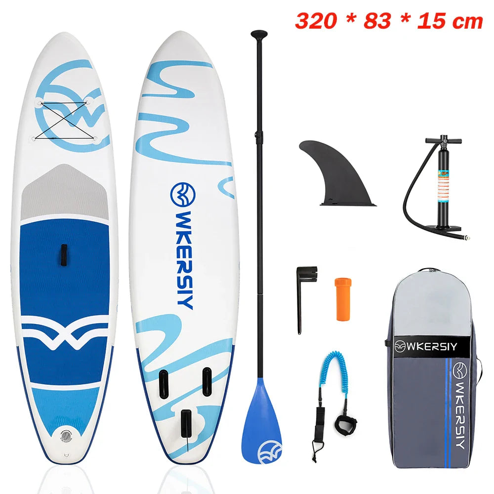 Prancha Inflável de Stand Up Paddle com Acessórios - Ideal para Jovens e Adultos